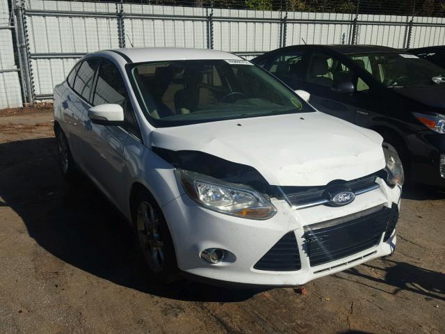 1FAHP3H25CL287558 - 2012 FORD FOCUS SEL WHITE photo 1