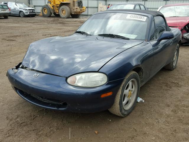 JM1NB353XX0111461 - 1999 MAZDA MX-5 MIATA BLUE photo 2