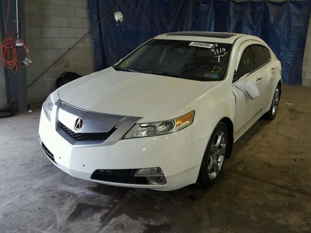 19UUA96569A006416 - 2009 ACURA TL WHITE photo 2