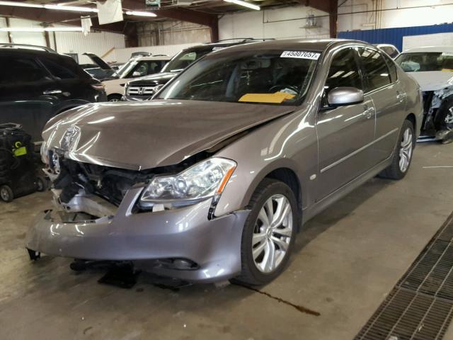 JNKCY01F79M851239 - 2009 INFINITI M35 BASE GRAY photo 2