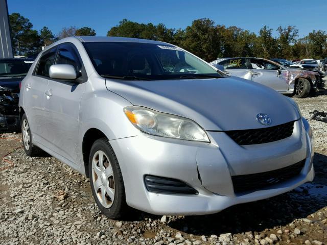 2T1KU40E49C073195 - 2009 TOYOTA COROLLA MA SILVER photo 1