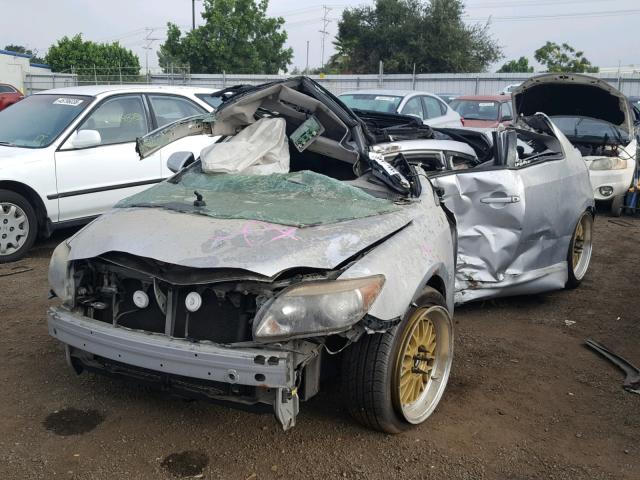 JTKDE177350011196 - 2005 TOYOTA SCION TC 银色 照片 2