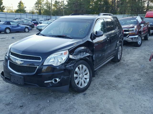 2CNFLNEC5B6348125 - 2011 CHEVROLET EQUINOX LT BLACK photo 2