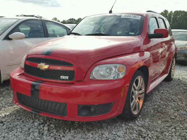 3GNCA63X99S570565 - 2009 CHEVROLET HHR SS RED photo 2