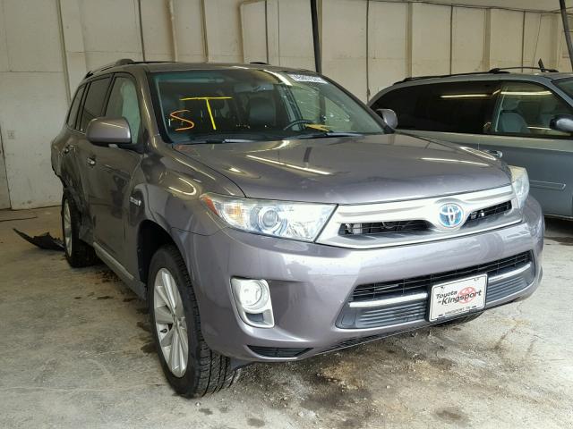 JTEDC3EH6B2003660 - 2011 TOYOTA HIGHLANDER GRAY photo 1