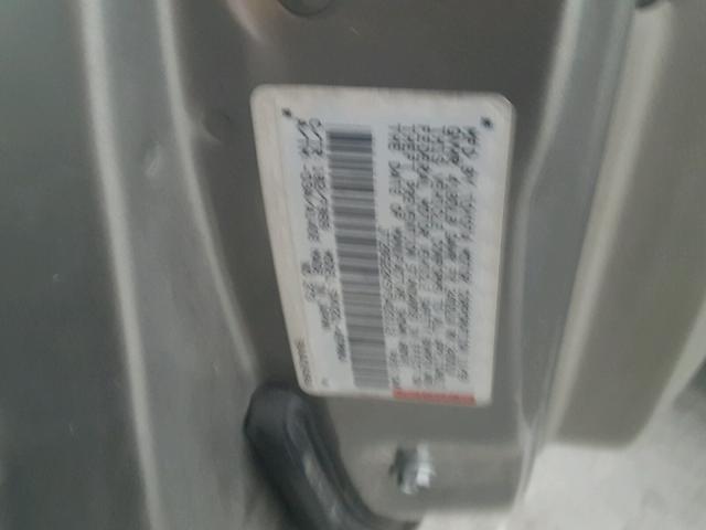 JT2BG22K5Y0423112 - 2000 TOYOTA CAMRY CE GRAY photo 10