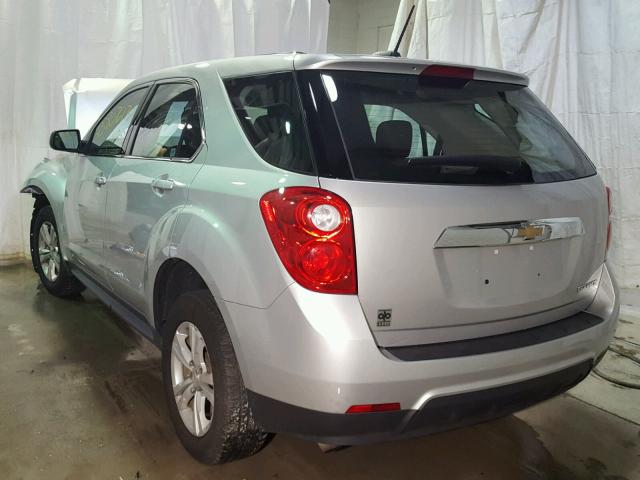 2GNALAEK7F1172784 - 2015 CHEVROLET EQUINOX LS GRAY photo 3