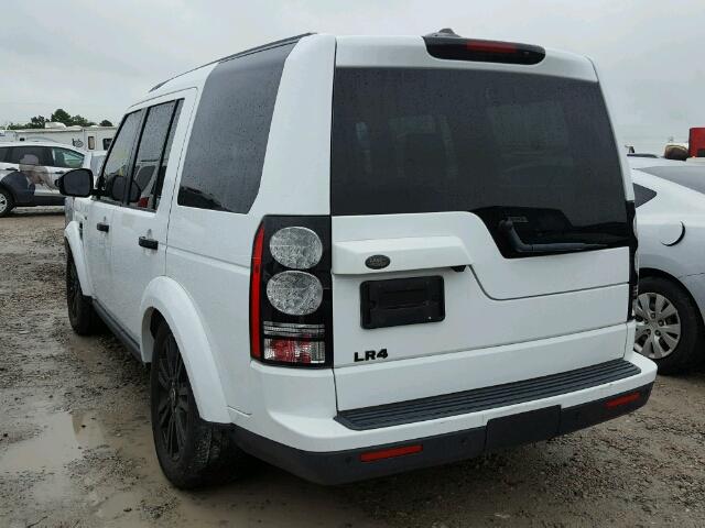 SALAG2V62EA720466 - 2014 LAND ROVER LR4 HSE WHITE photo 3