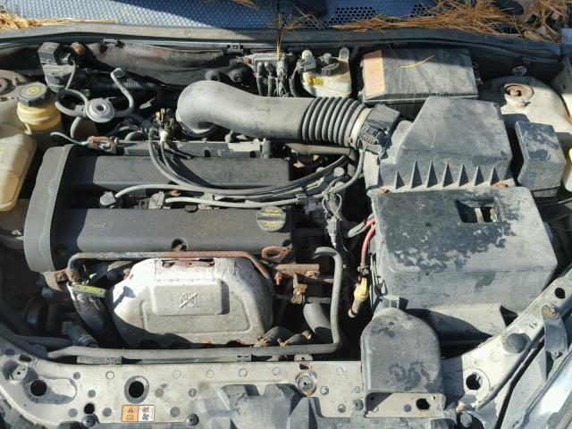 3FAFP31382R222827 - 2002 FORD FOCUS GRAY photo 7