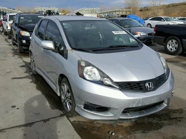 JHMGE8H54DC019247 - 2013 HONDA FIT SPORT SILVER photo 1