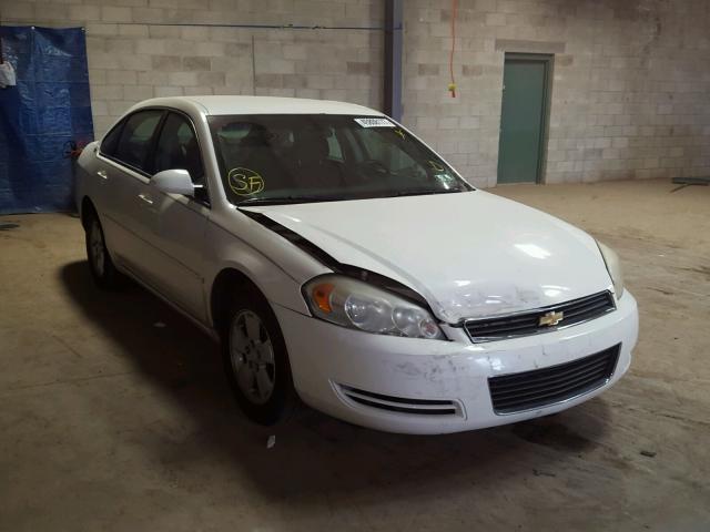 2G1WT55K769291189 - 2006 CHEVROLET IMPALA WHITE photo 1