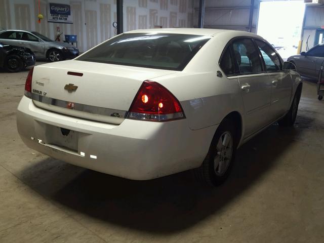 2G1WT55K769291189 - 2006 CHEVROLET IMPALA WHITE photo 4