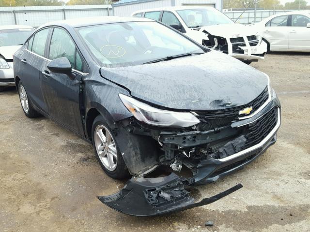 1G1BE5SM9H7197494 - 2017 CHEVROLET CRUZE LT GRAY photo 1