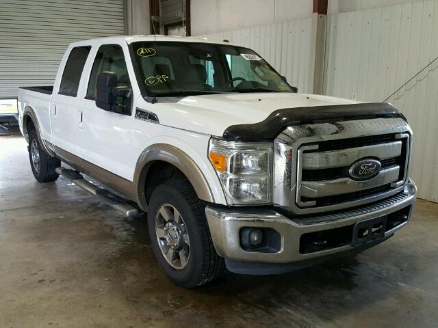 1FT7W2A6XCEA11087 - 2012 FORD F250 SUPER WHITE photo 1