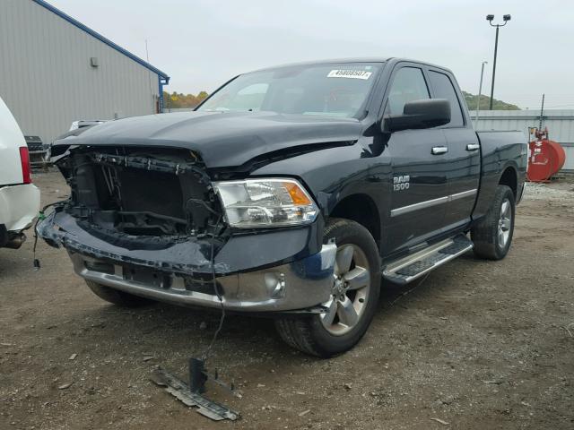 1C6RR7GG0DS718383 - 2013 RAM 1500 SLT BLACK photo 2