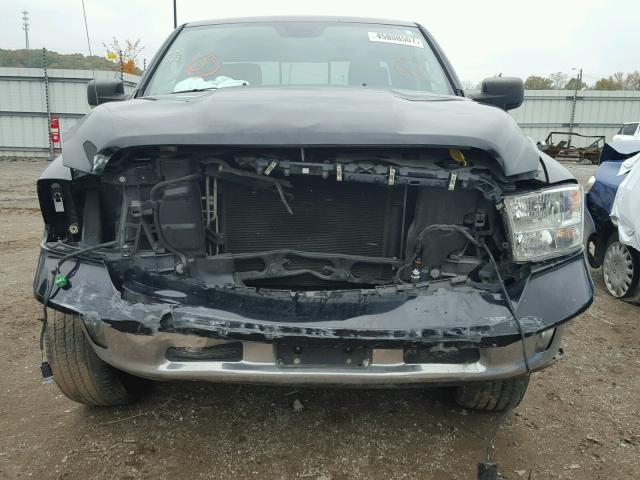 1C6RR7GG0DS718383 - 2013 RAM 1500 SLT BLACK photo 9