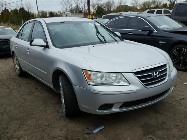 5NPET46CX9H407152 - 2009 HYUNDAI SONATA SILVER photo 1