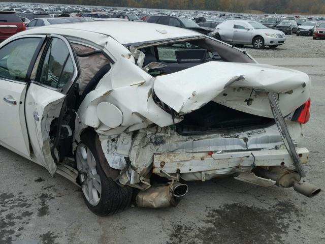 1N4AA5AP9BC861002 - 2011 NISSAN MAXIMA S WHITE photo 9