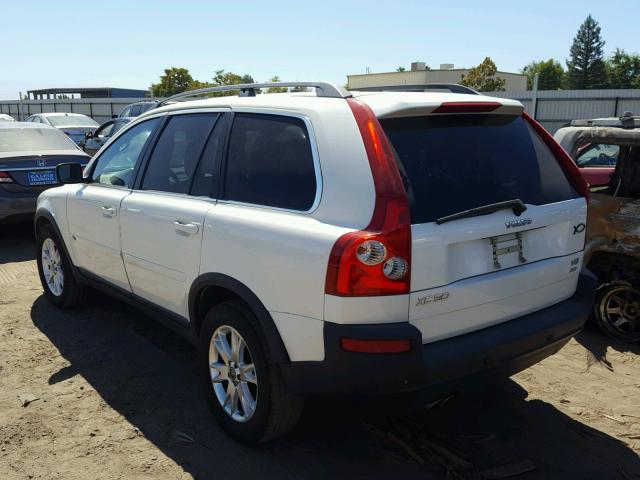 YV4CZ852261292925 - 2006 VOLVO XC90 V8 WHITE photo 3