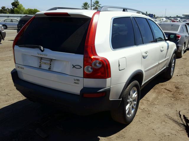 YV4CZ852261292925 - 2006 VOLVO XC90 V8 WHITE photo 4