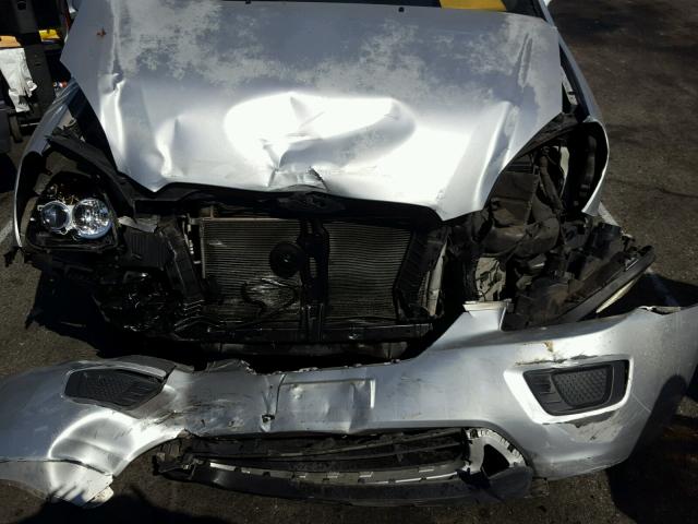 KNAFG526387136319 - 2008 KIA RONDO LX SILVER photo 7