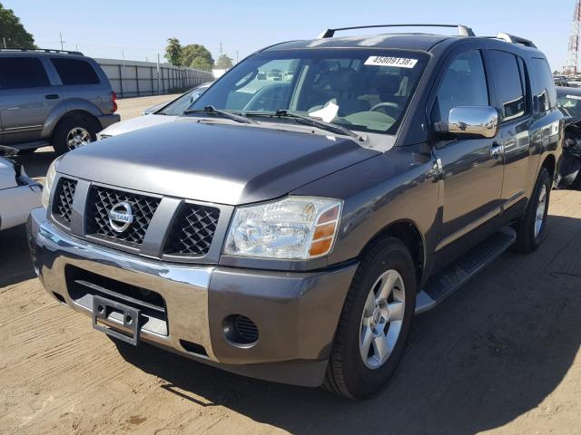 5N1AA08A46N735358 - 2006 NISSAN ARMADA SE CHARCOAL photo 2