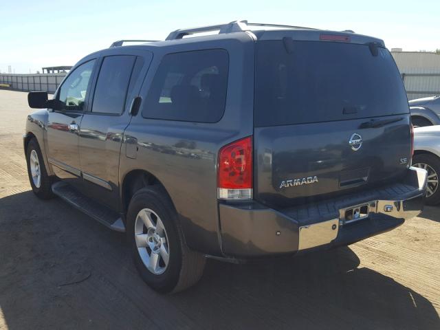 5N1AA08A46N735358 - 2006 NISSAN ARMADA SE CHARCOAL photo 3