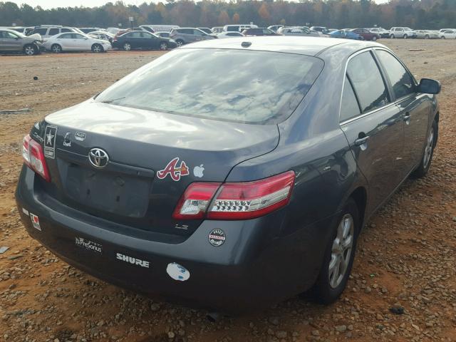 4T1BF3EK4BU724655 - 2011 TOYOTA CAMRY BASE CHARCOAL photo 4