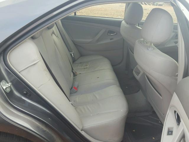 4T1BF3EK4BU724655 - 2011 TOYOTA CAMRY BASE CHARCOAL photo 6