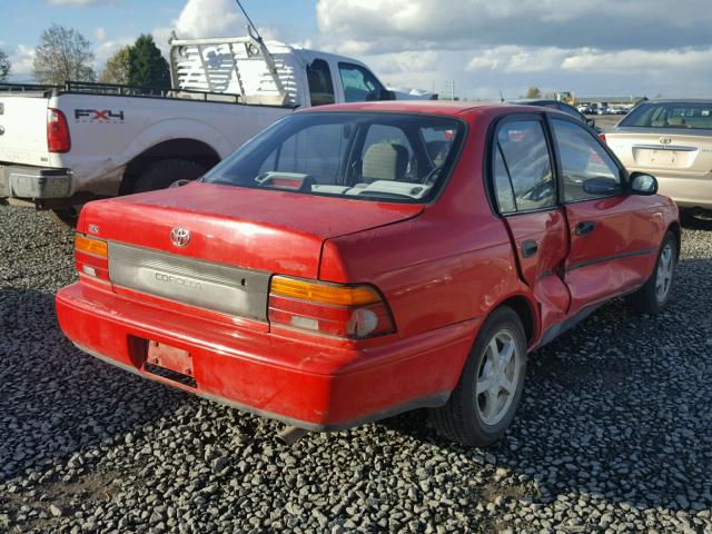 JT2AE09E5P0030912 - 1993 TOYOTA COROLLA LE RED photo 4