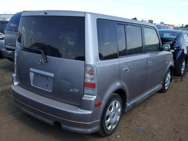 JTLKT324164127525 - 2006 TOYOTA SCION XB Boz foto 4