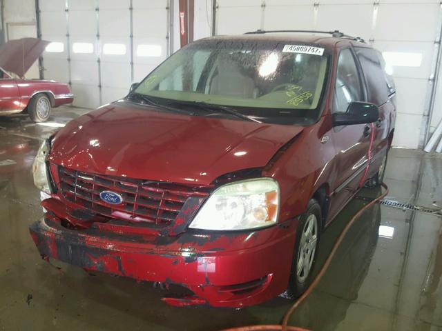 2FMZA516X4BA78550 - 2004 FORD FREESTAR S RED photo 2