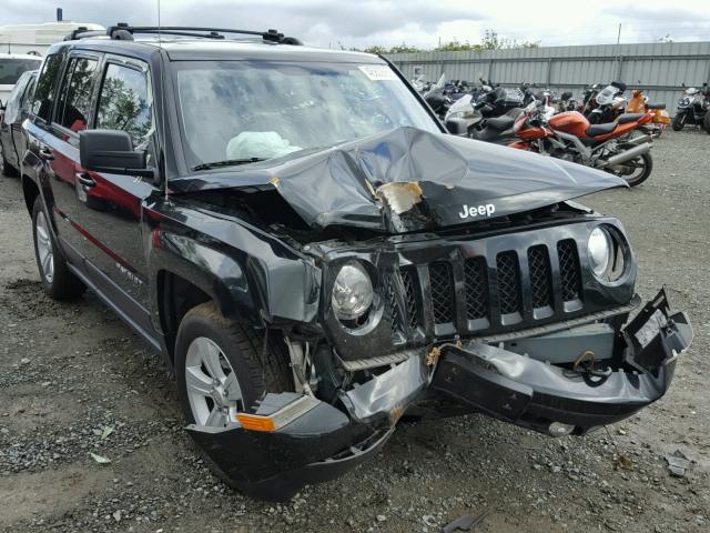 1C4NJRCB0DD225442 - 2013 JEEP PATRIOT LI BLACK photo 1