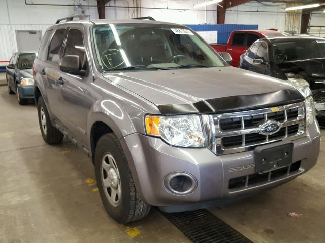 1FMCU92Z98KC39754 - 2008 FORD ESCAPE XLS GRAY photo 1