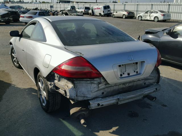 1HGCM826X3A012576 - 2003 HONDA ACCORD EX GRAY photo 3