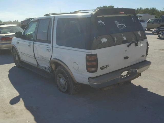 1FMRU17L4XLA91540 - 1999 FORD EXPEDITION WHITE photo 3