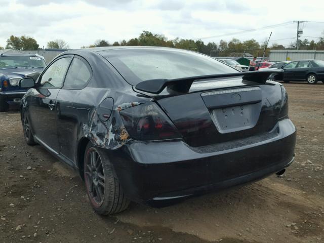 JTKDE177070206188 - 2007 TOYOTA SCION TC 黑色 照片 3