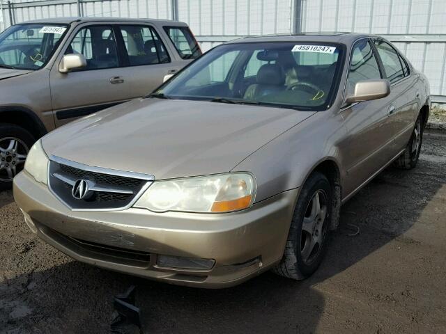 19UUA56632A803472 - 2002 ACURA 3.2TL BEIGE photo 2