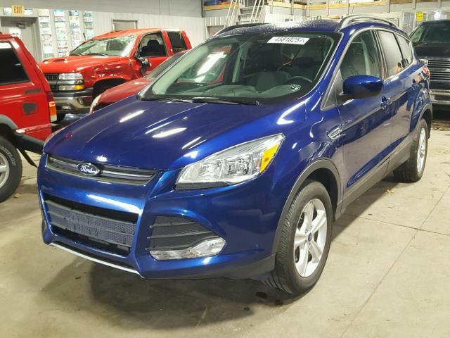 1FMCU9GX0EUB80259 - 2014 FORD ESCAPE BLUE photo 2