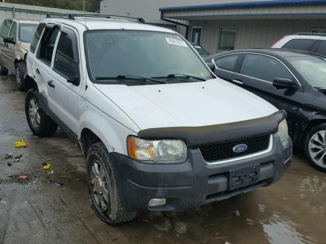 1FMYU03184DA06022 - 2004 FORD ESCAPE XLT SILVER photo 1