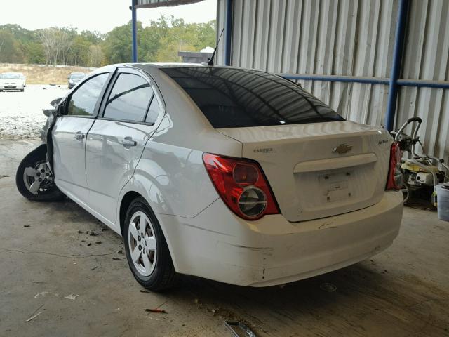 1G1JA5SH1E4210858 - 2014 CHEVROLET SONIC LS Սպիտակ լուսանկար 3