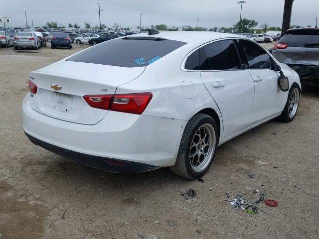 1G1ZB5ST2GF300645 - 2016 CHEVROLET MALIBU LS თეთრი ფოტო 4