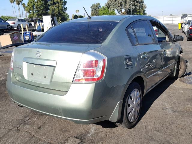 3N1AB61EX8L721715 - 2008 NISSAN SENTRA 2.0 GREEN photo 4