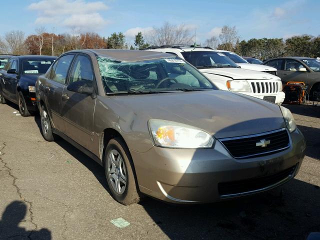 1G1ZS58F37F264238 - 2007 CHEVROLET MALIBU LS TAN photo 1
