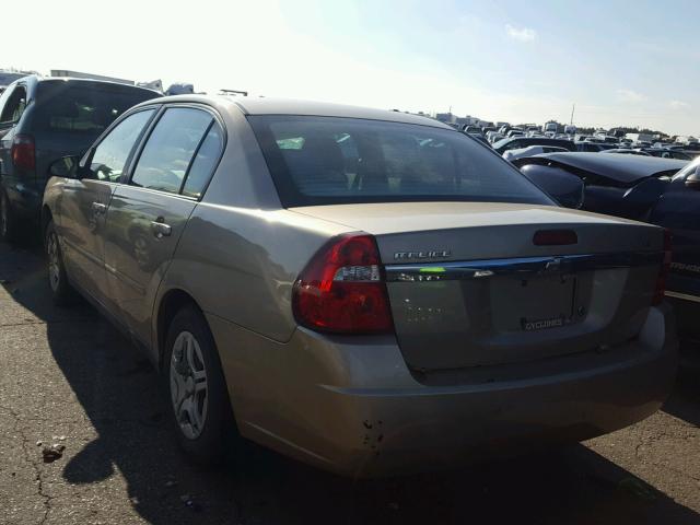 1G1ZS58F37F264238 - 2007 CHEVROLET MALIBU LS TAN photo 3