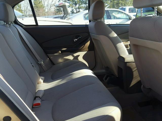 1G1ZS58F37F264238 - 2007 CHEVROLET MALIBU LS TAN photo 6