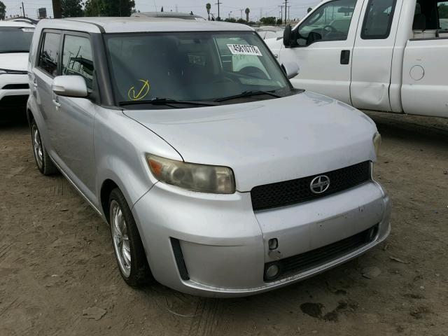 JTLKE50EX81004442 - 2008 TOYOTA SCION XB Plata foto 1