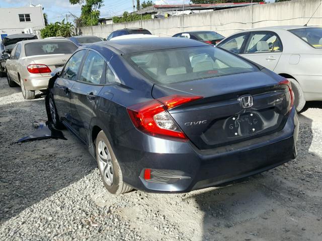 19XFC2F55HE072279 - 2017 HONDA CIVIC LX GRAY photo 3