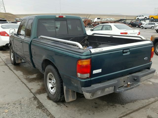 1FTYR14U8WPA88842 - 1998 FORD RANGER SUP GREEN photo 3