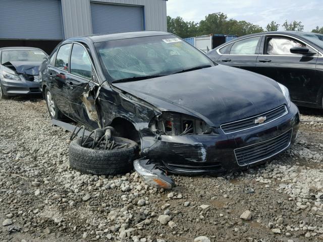 2G1WS57M591278719 - 2009 CHEVROLET IMPALA POL BLACK photo 1